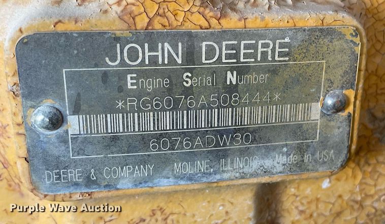 image for item MS9756 1993 John Deere 644G  wheel loader