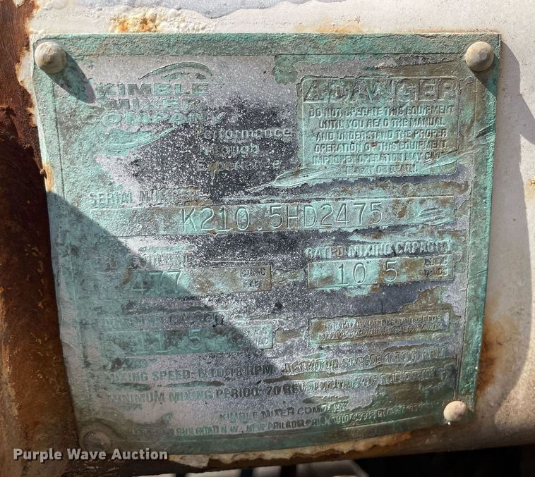 image for item MS9779 2005 Peterbilt 357  ready mix truck