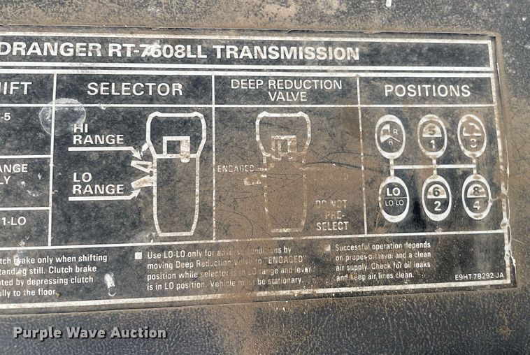 image for item MS9782 1992 Ford L8000  ready mix truck