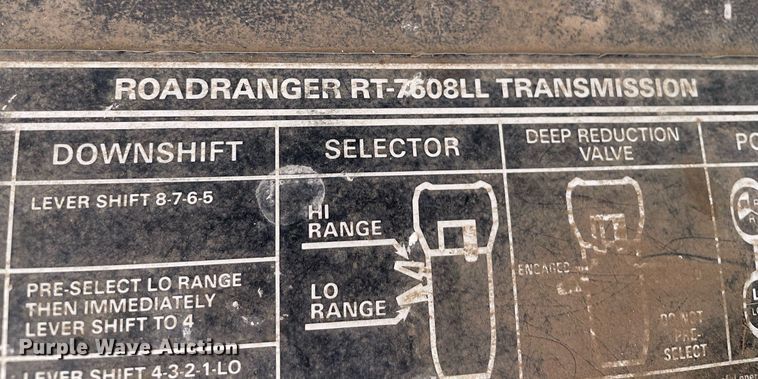 image for item MS9782 1992 Ford L8000  ready mix truck