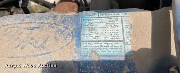 image for item MS9782 1992 Ford L8000  ready mix truck