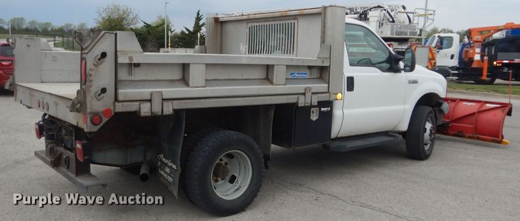 image for item DK1855 2006 Ford F350 Super Duty XL  dump bed pickup truck