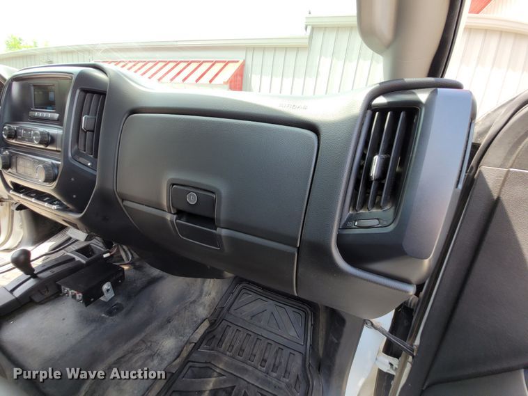 image for item DK1859 2017 Chevrolet Silverado 3500HD  dump flatbed pickup truck