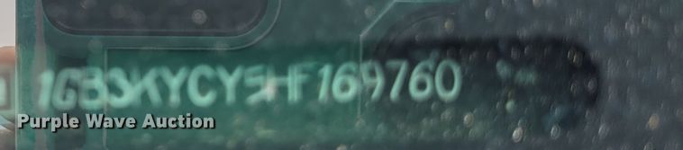 image for item DK1859 2017 Chevrolet Silverado 3500HD  dump flatbed pickup truck