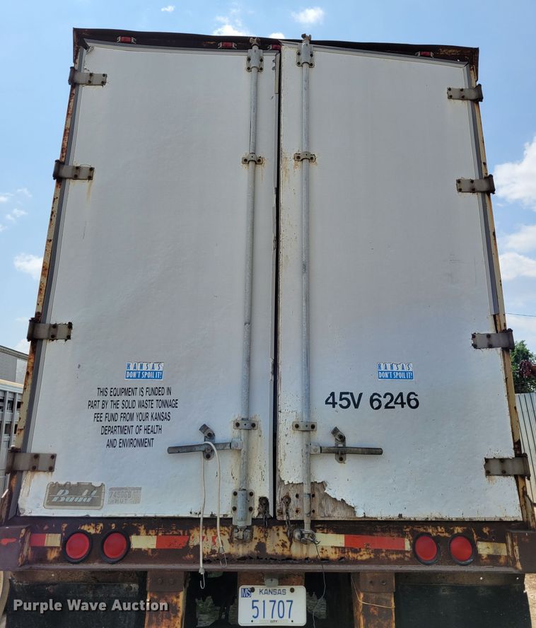 image for item DK1865 1978 Budd NS2S450A56  dry van trailer