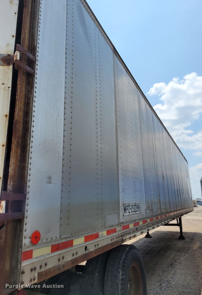 image for item DK1866 1978 Freuhauf FBZ9F240  dry van trailer