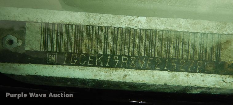 image for item DK1871 1997 Chevrolet K1500  Ext. Cab pickup truck