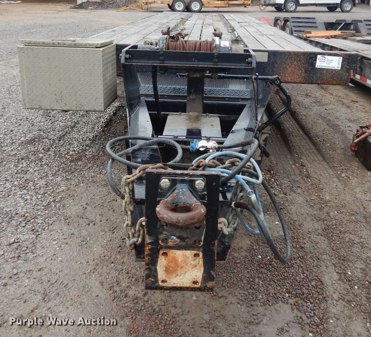 image for item DK1873 2008 Trail King TK40RB322  equipment trailer