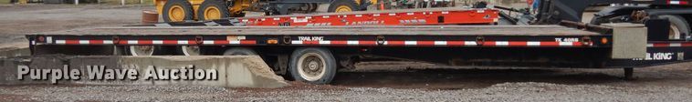 image for item DK1873 2008 Trail King TK40RB322  equipment trailer