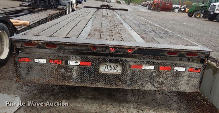 image for item DK1873 2008 Trail King TK40RB322  equipment trailer