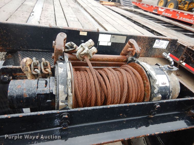 image for item DK1873 2008 Trail King TK40RB322  equipment trailer