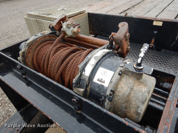 image for item DK1873 2008 Trail King TK40RB322  equipment trailer