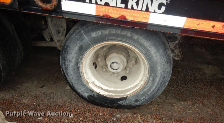 image for item DK1873 2008 Trail King TK40RB322  equipment trailer