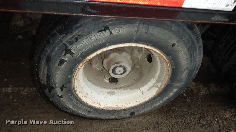 image for item DK1873 2008 Trail King TK40RB322  equipment trailer