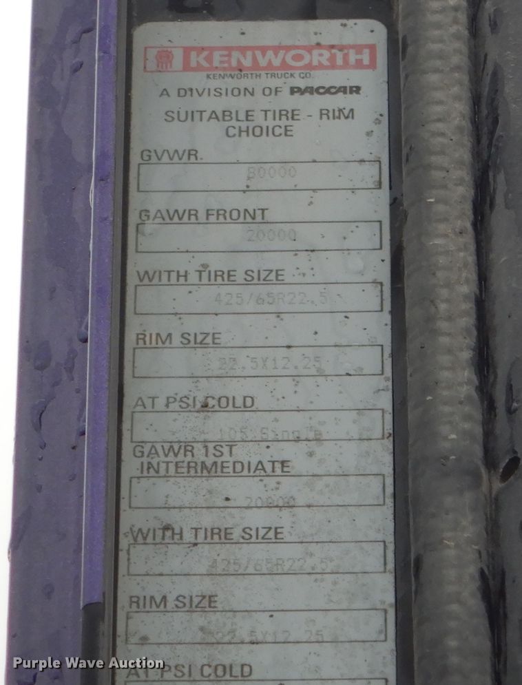 image for item DK1898 2006 Kenworth T800  dump truck