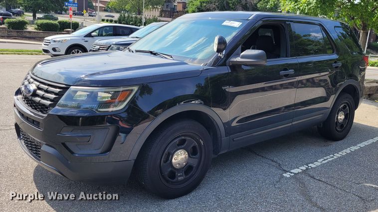 image for item DK1915 2017 Ford Explorer Police Interceptor  SUV
