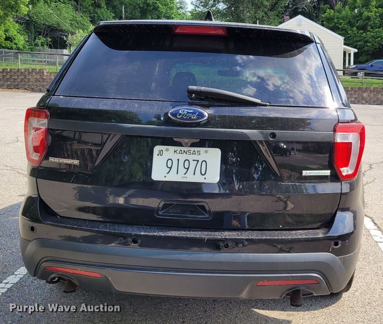 image for item DK1915 2017 Ford Explorer Police Interceptor  SUV