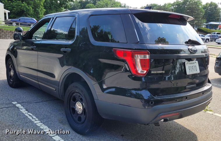 image for item DK1915 2017 Ford Explorer Police Interceptor  SUV
