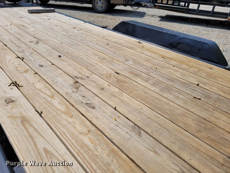 image for item DK1916 2011 Eagle 7X24BTA35  tilt deck equipment trailer