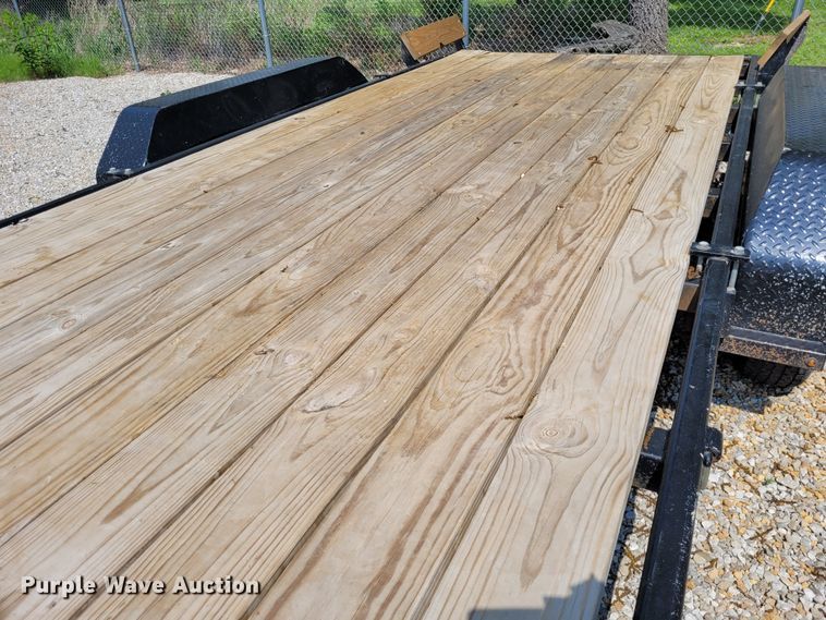 image for item DK1916 2011 Eagle 7X24BTA35  tilt deck equipment trailer