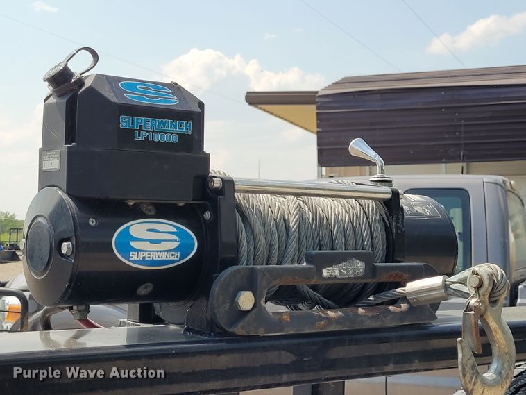 image for item DK1916 2011 Eagle 7X24BTA35  tilt deck equipment trailer