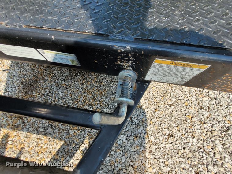 image for item DK1916 2011 Eagle 7X24BTA35  tilt deck equipment trailer