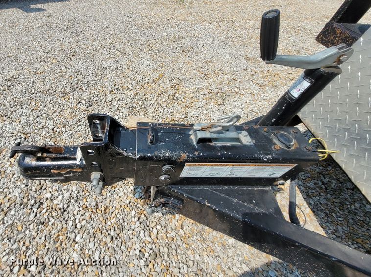 image for item DK1916 2011 Eagle 7X24BTA35  tilt deck equipment trailer