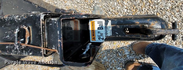 image for item DK1916 2011 Eagle 7X24BTA35  tilt deck equipment trailer