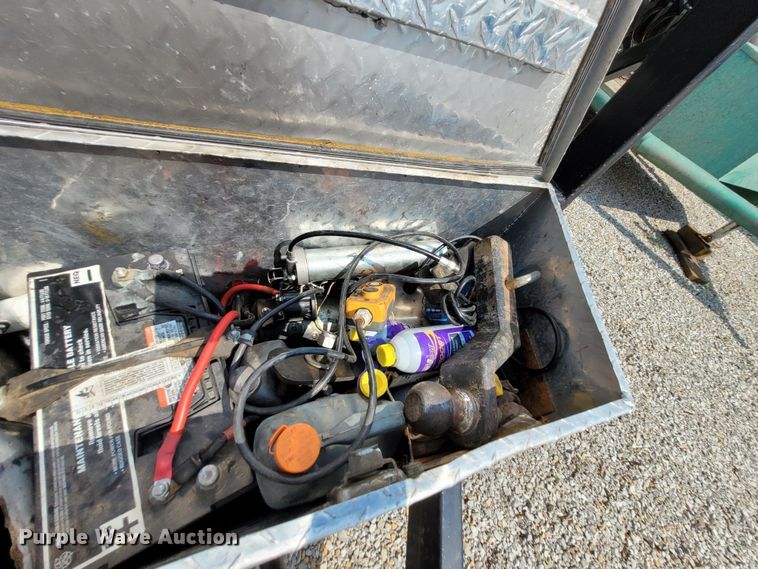 image for item DK1916 2011 Eagle 7X24BTA35  tilt deck equipment trailer