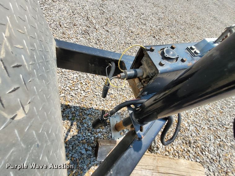 image for item DK1916 2011 Eagle 7X24BTA35  tilt deck equipment trailer