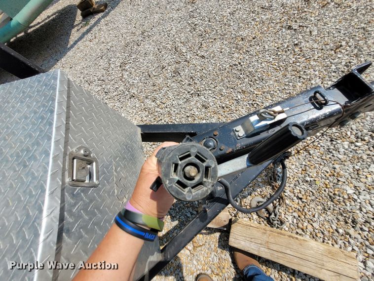 image for item DK1916 2011 Eagle 7X24BTA35  tilt deck equipment trailer