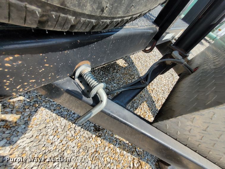 image for item DK1916 2011 Eagle 7X24BTA35  tilt deck equipment trailer