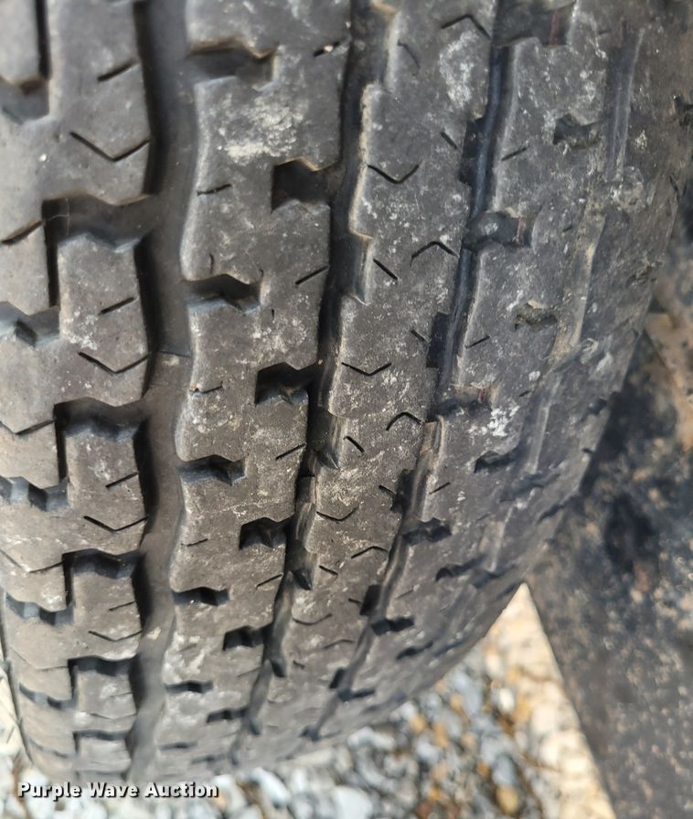 image for item DK1916 2011 Eagle 7X24BTA35  tilt deck equipment trailer