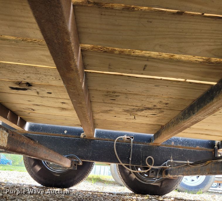 image for item DK1916 2011 Eagle 7X24BTA35  tilt deck equipment trailer