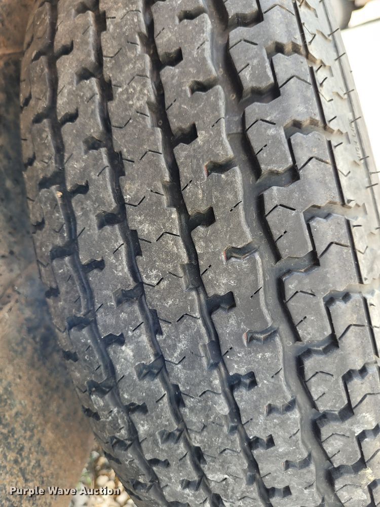 image for item DK1916 2011 Eagle 7X24BTA35  tilt deck equipment trailer