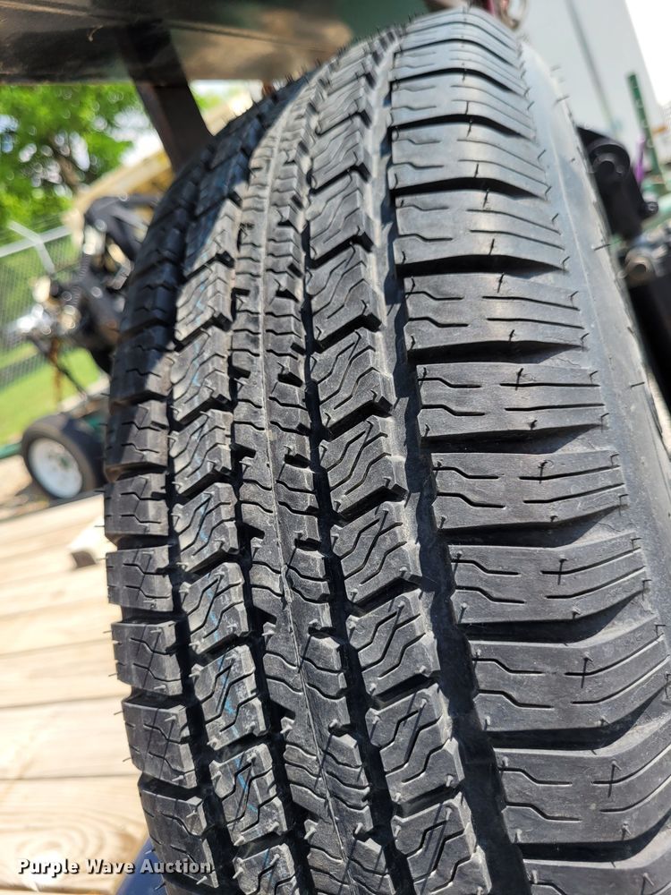 image for item DK1916 2011 Eagle 7X24BTA35  tilt deck equipment trailer