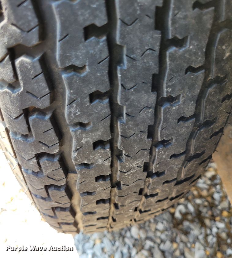 image for item DK1916 2011 Eagle 7X24BTA35  tilt deck equipment trailer