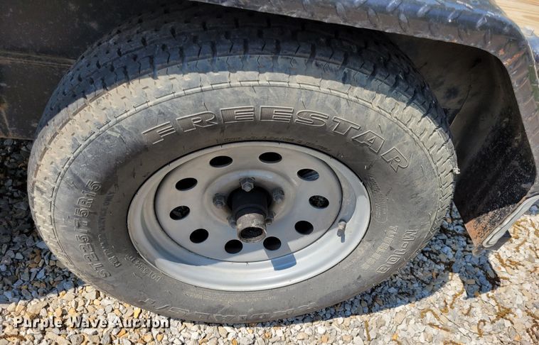 image for item DK1916 2011 Eagle 7X24BTA35  tilt deck equipment trailer