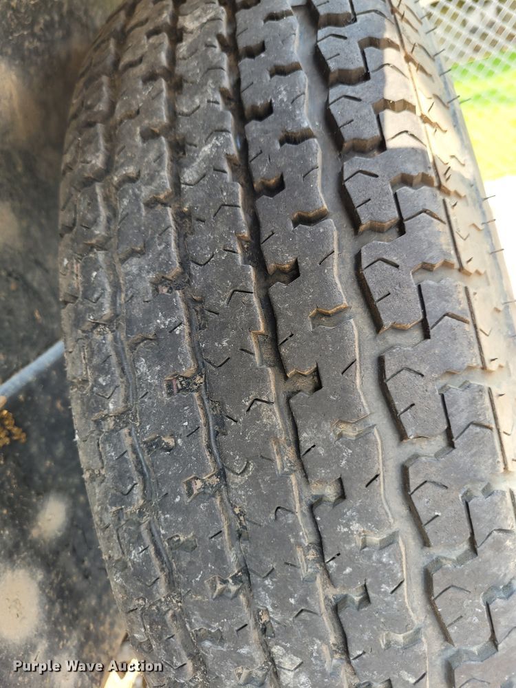 image for item DK1916 2011 Eagle 7X24BTA35  tilt deck equipment trailer