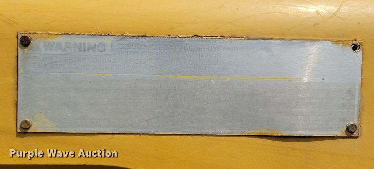 image for item DK5237 1988 Caterpillar 950B  wheel loader