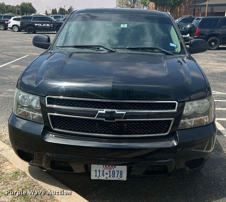 image for item DN3010 2012 Chevrolet Tahoe Police  SUV