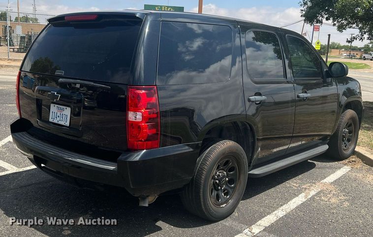 image for item DN3010 2012 Chevrolet Tahoe Police  SUV