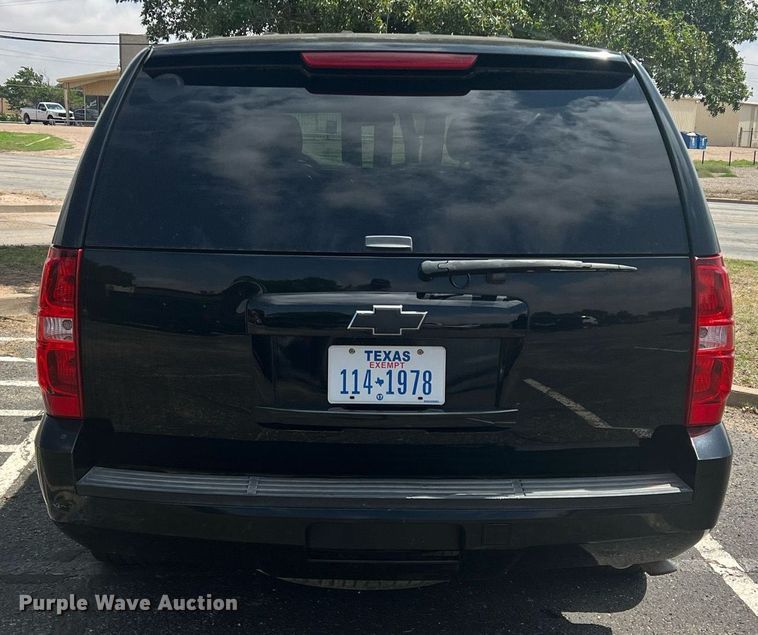 image for item DN3010 2012 Chevrolet Tahoe Police  SUV