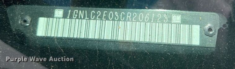 image for item DN3010 2012 Chevrolet Tahoe Police  SUV