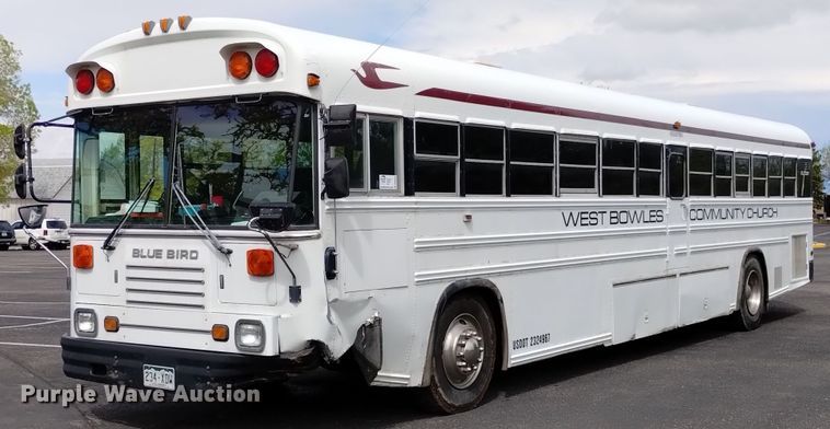 image for item DN6424 1999 Blue Bird  school bus