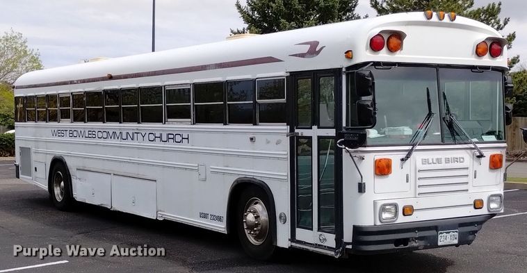 image for item DN6424 1999 Blue Bird  school bus