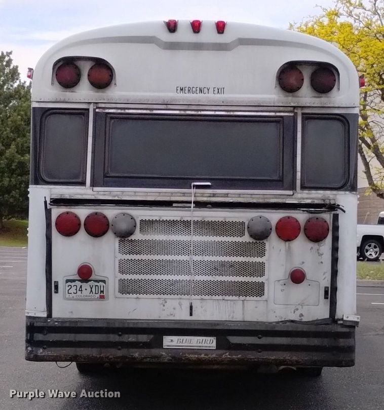 image for item DN6424 1999 Blue Bird  school bus