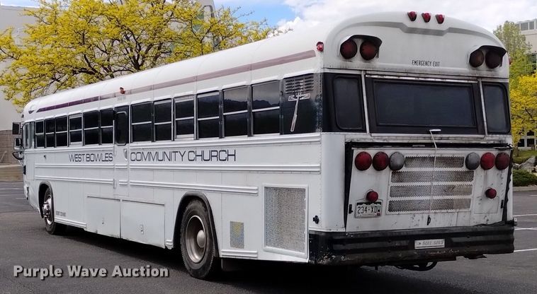 image for item DN6424 1999 Blue Bird  school bus