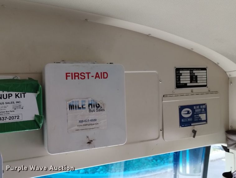 image for item DN6424 1999 Blue Bird  school bus