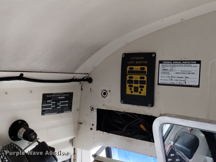 image for item DN6424 1999 Blue Bird  school bus